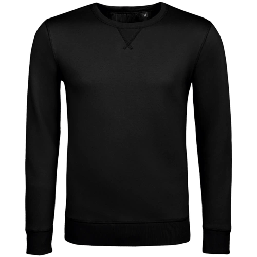 Толстовка унисекс Sully, черная Толстовка унисекс Sully, черная