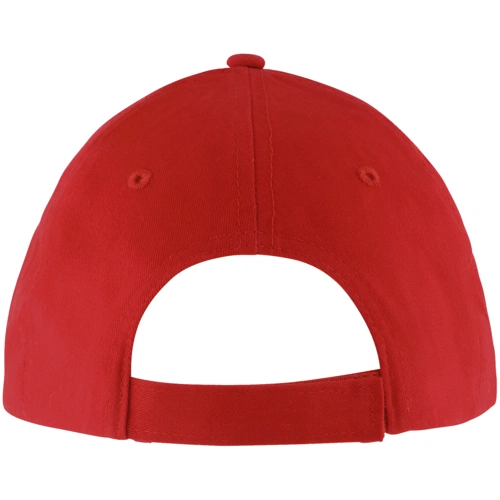 Бейсболка Solar, красная с белым Бейсболка Solar, красная с белым