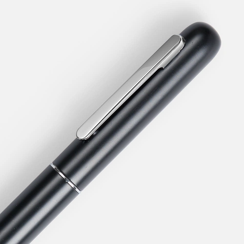 Ручка шариковая Scribo, матовая черная Ручка шариковая Scribo, матовая черная