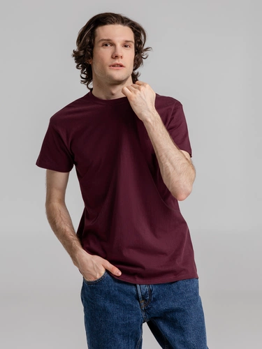 Футболка Imperial 190, бордовая Футболка Imperial 190, бордовая