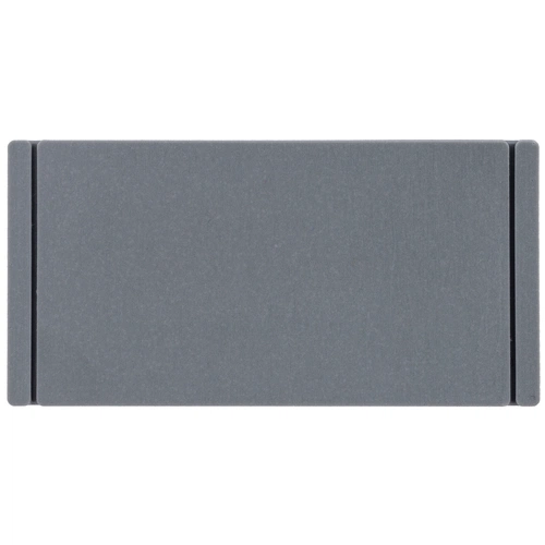 Лейбл из ПВХ Dzeta, S, серый Лейбл из ПВХ Dzeta, S, серый