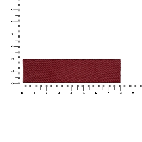 Лейбл тканевый Epsilon, S, бордовый Лейбл тканевый Epsilon, S, бордовый