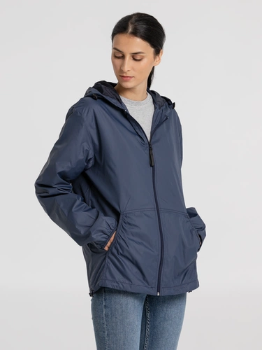 Ветровка Turvind, темно-синяя Ветровка Turvind, темно-синяя