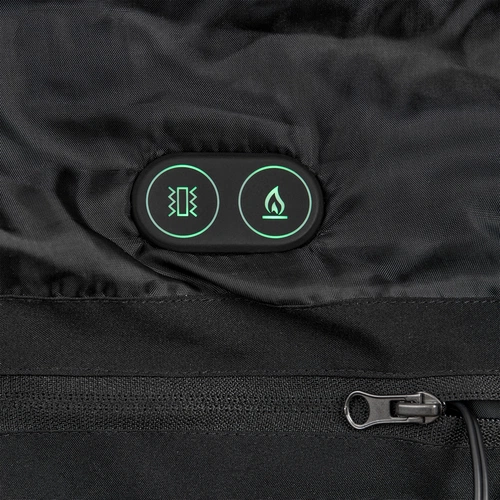 Куртка с подогревом Thermalli Everest, черная Куртка с подогревом Thermalli Everest, черная