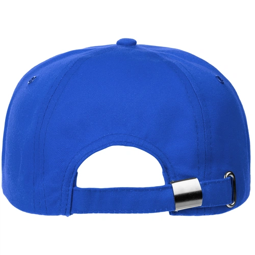 Бейсболка Canopy, ярко-синяя с белым кантом Бейсболка Canopy, ярко-синяя с белым кантом