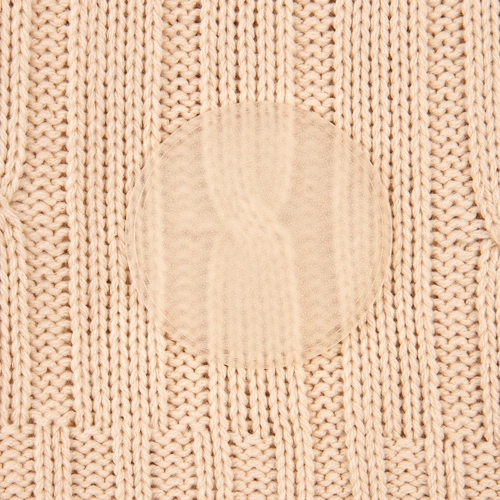 Лейбл из ПВХ Dzeta Round, L, прозрачный Лейбл из ПВХ Dzeta Round, L, прозрачный