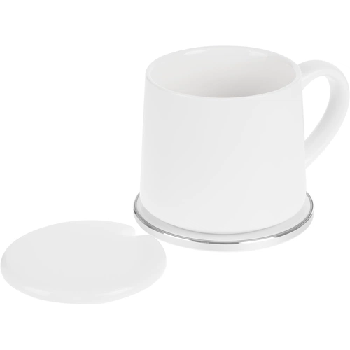 Кружка с подогревом и беспроводной зарядкой dualBase ver. 2.0 Matt, белая Кружка с подогревом и беспроводной зарядкой dualBase ver. 2.0 Matt, белая