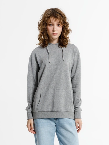 Худи унисекс Westray, серый меланж Худи унисекс Westray, серый меланж