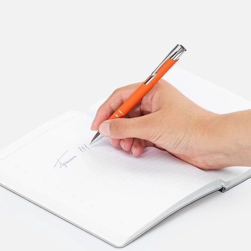 Ручка шариковая Keskus Soft Touch, оранжевая Ручка шариковая Keskus Soft Touch, оранжевая