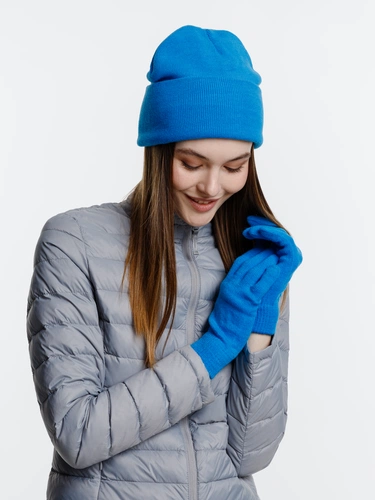 Шапка Urban Flow, ярко-голубая Шапка Urban Flow, ярко-голубая