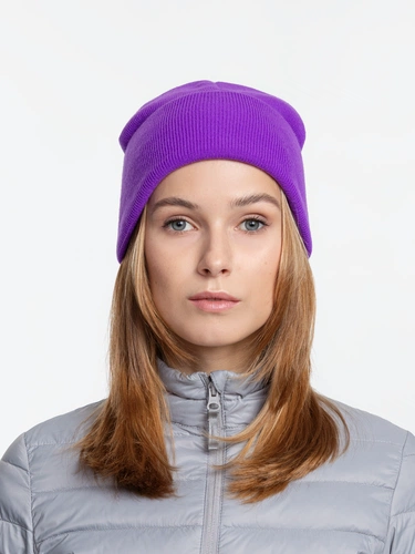 Шапка Urban Flow, ярко-фиолетовая Шапка Urban Flow, ярко-фиолетовая