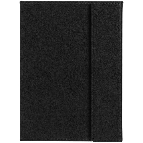 Ежедневник Flap на заказ, недатированный, черный Ежедневник Flap на заказ, недатированный, черный