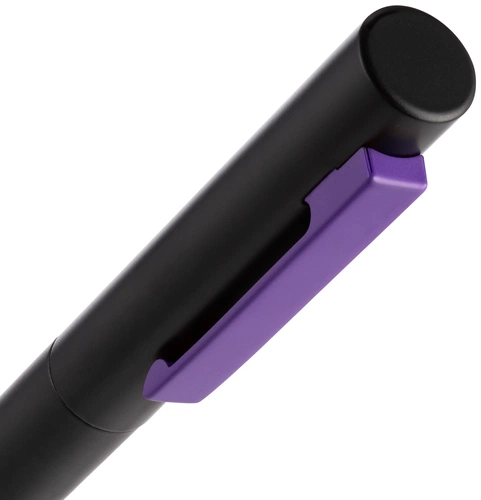 Ручка шариковая Inkolor, черная с фиолетовым Ручка шариковая Inkolor, черная с фиолетовым