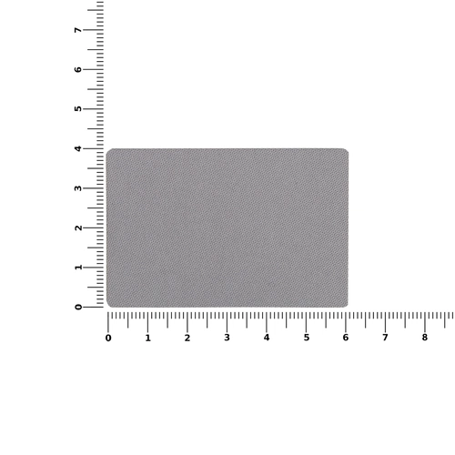 Наклейка тканевая Lunga, L, серая Наклейка тканевая Lunga, L, серая