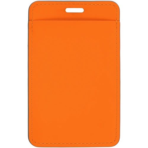 Чехол для пропуска Shall Simple, оранжевый Чехол для пропуска Shall Simple, оранжевый