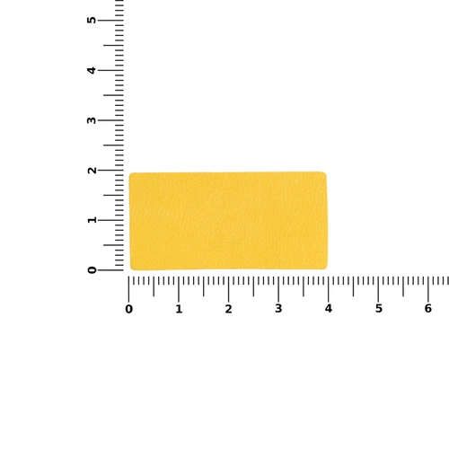 Лейбл Listra Latte, XS, желтый Лейбл Listra Latte, XS, желтый