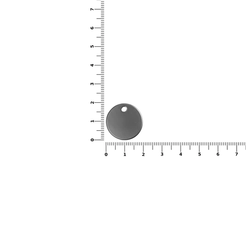 Шильдик металлический Alfa Sirkel, серый металлик Шильдик металлический Alfa Sirkel, серый металлик