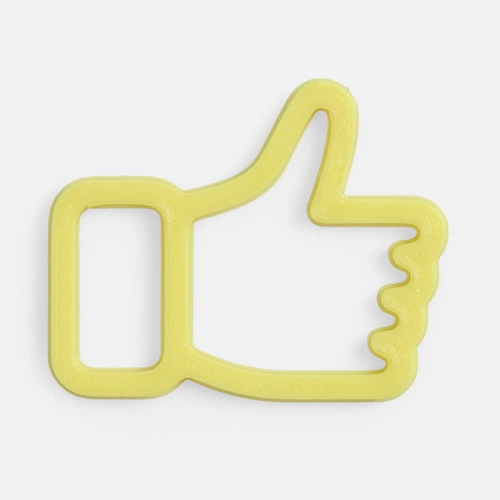 Подвеска Contour, 3D-печать на заказ, лайк Подвеска Contour, 3D-печать на заказ, лайк