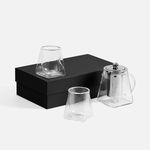 Чайный набор Quadroni в черной коробке Чайный набор Quadroni в черной коробке