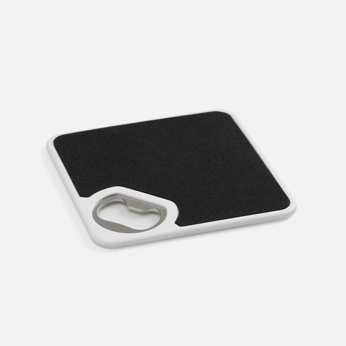 Костер с открывашкой для бутылок Bartender, ver.2, белый Костер с открывашкой для бутылок Bartender, ver.2, белый