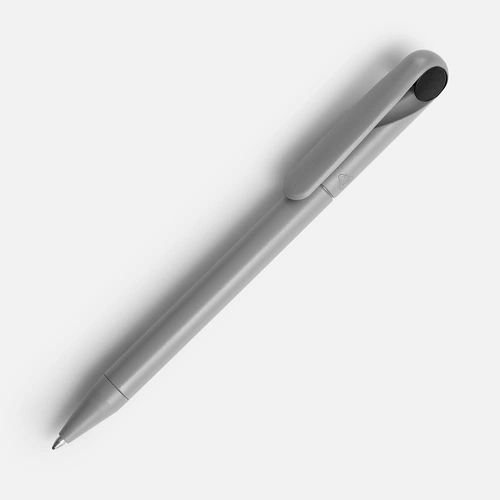 Ручка шариковая Prodir DS1 TMM Dot, серая с черным Ручка шариковая Prodir DS1 TMM Dot, серая с черным