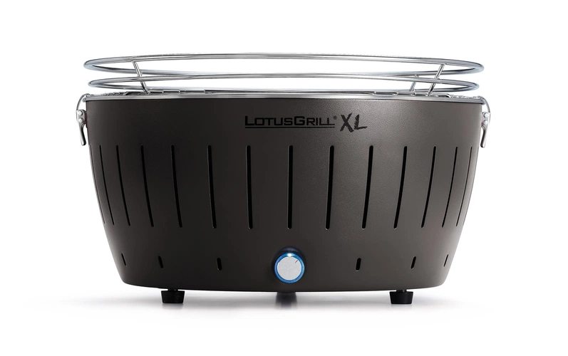 Угольный гриль Lotus Grill XL, серый (антрацит) Угольный гриль Lotus Grill XL, серый (антрацит)