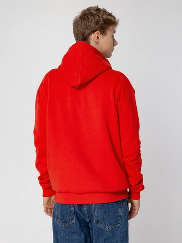 Толстовка с капюшоном Unit Kirenga Heavy, красная Толстовка с капюшоном Unit Kirenga Heavy, красная