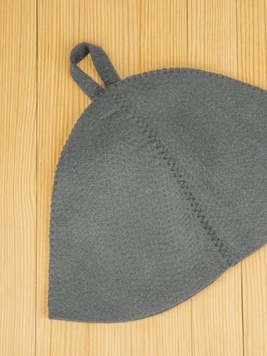 Банная шапка Heat Off, серая Банная шапка Heat Off, серая