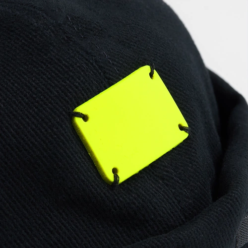 Кепка без козырька Marinero, черная с кастомизацией Кепка без козырька Marinero, черная с кастомизацией