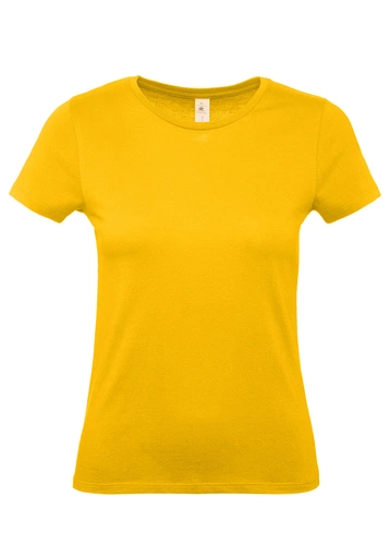 Футболка женская E150, желтая Футболка женская E150, желтая