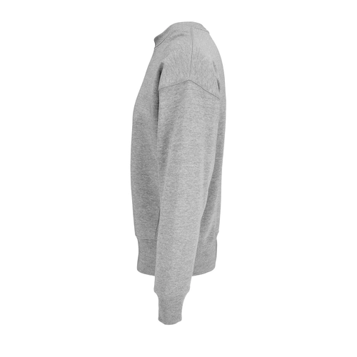 Свитшот унисекс Authentic, серый меланж Свитшот унисекс Authentic, серый меланж