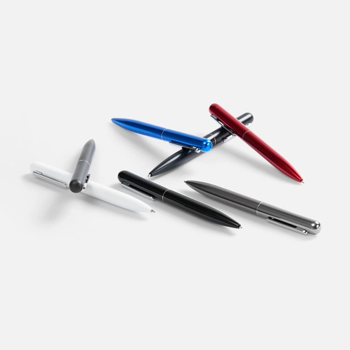 Ручка шариковая Scribo, матовая белая Ручка шариковая Scribo, матовая белая