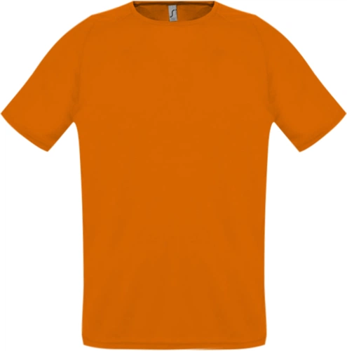 Футболка унисекс Sporty 140, оранжевая Футболка унисекс Sporty 140, оранжевая
