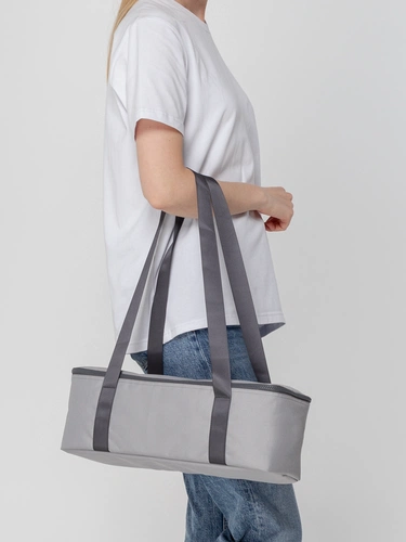 Термосумка Bodega, серая Термосумка Bodega, серая