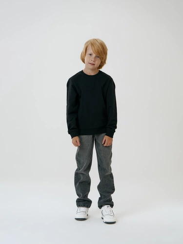 Свитшот детский Toima Kids 2.0, черный Свитшот детский Toima Kids 2.0, черный