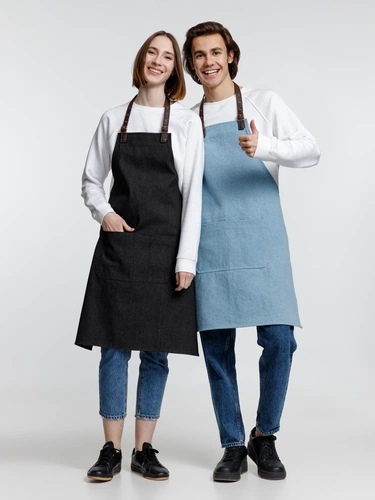 Фартук Denim Team, черный джинс Фартук Denim Team, черный джинс
