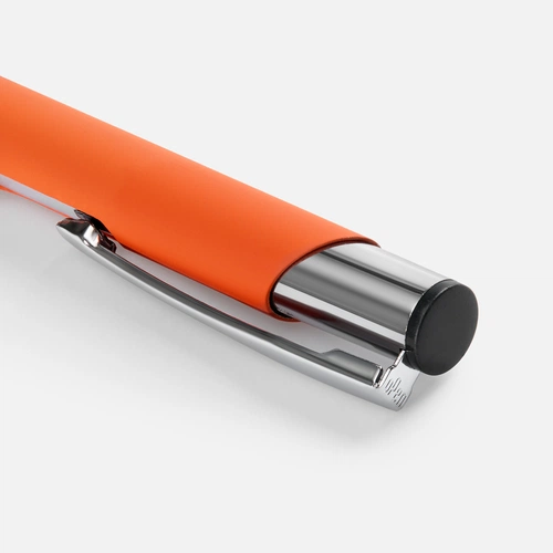 Ручка шариковая Keskus Soft Touch, оранжевая Ручка шариковая Keskus Soft Touch, оранжевая