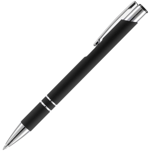 Ручка шариковая Keskus Soft Touch, черная Ручка шариковая Keskus Soft Touch, черная