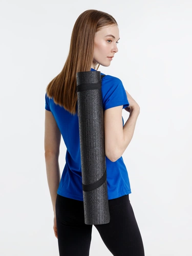 Коврик для фитнеса Flatland, черный Коврик для фитнеса Flatland, черный