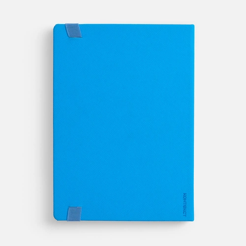 Ежедневник Peel, недатированный, голубой Ежедневник Peel, недатированный, голубой