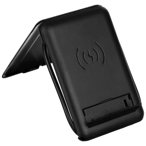 Органайзер с беспроводной зарядкой и набором адаптеров Octopod, черный Органайзер с беспроводной зарядкой и набором адаптеров Octopod, черный