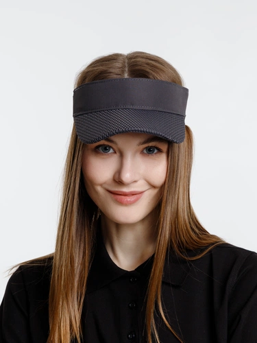 Козырек Grand Slam, темно-серый Козырек Grand Slam, темно-серый