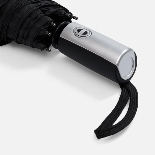 Зонт складной Fiber, черный Зонт складной Fiber, черный