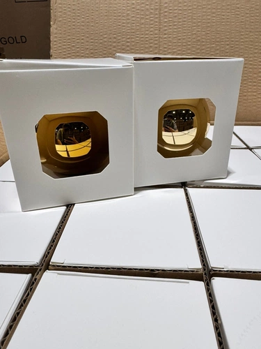 Оформительский шар Finery, 8 см, глянцевый золотистый Оформительский шар Finery, 8 см, глянцевый золотистый