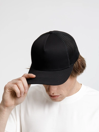 Бейсболка Seguro Air, черная Бейсболка Seguro Air, черная