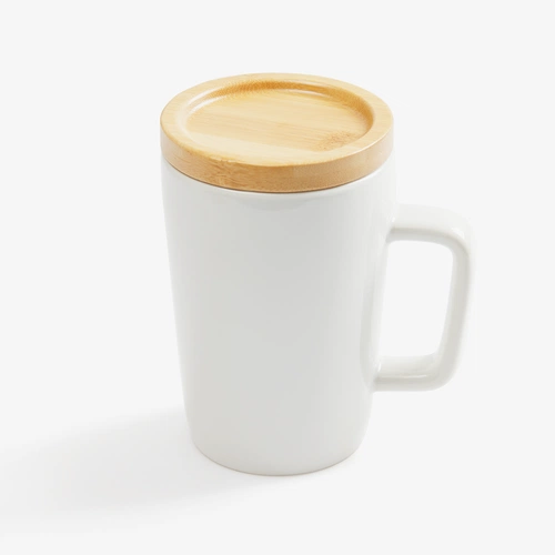 Кружка Vierra с крышкой-костером, белая Кружка Vierra с крышкой-костером, белая