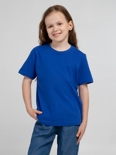 Футболка детская Regent Kids 150, ярко-синяя (royal) Футболка детская Regent Kids 150, ярко-синяя (royal)