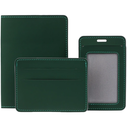 Обложка для паспорта Shall Simple, зеленый Обложка для паспорта Shall Simple, зеленый