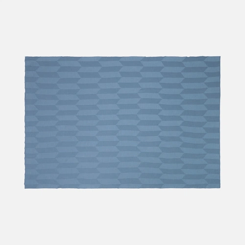 Плед Rombus, синий (дымчатый) Плед Rombus, синий (дымчатый)