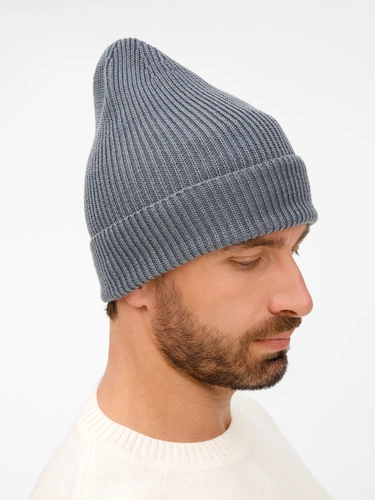 Шапка Nobilis Mono, серая (стальная) Шапка Nobilis Mono, серая (стальная)